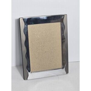 Burnes of Boston Two-Tone 6.5”x 8.5” Metal Picture Frame for 5”x 7” Pictures